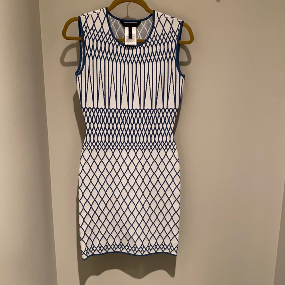 BCBG bandage style knit dress